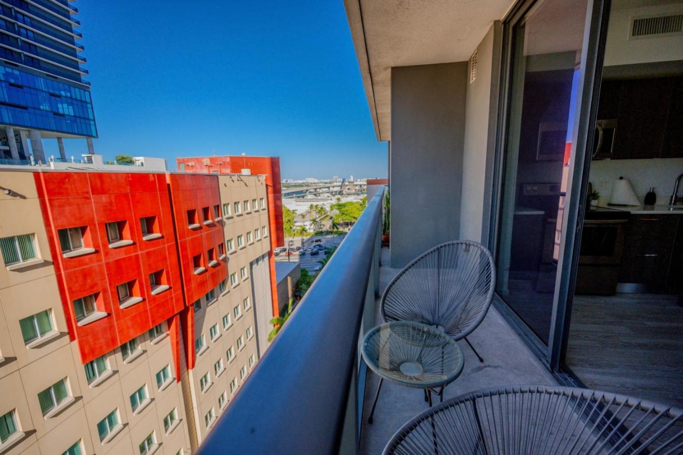 Appartement Luxury Loft - Free Parking - Ocean View - Brickell Downtown à Miami Chambre photo