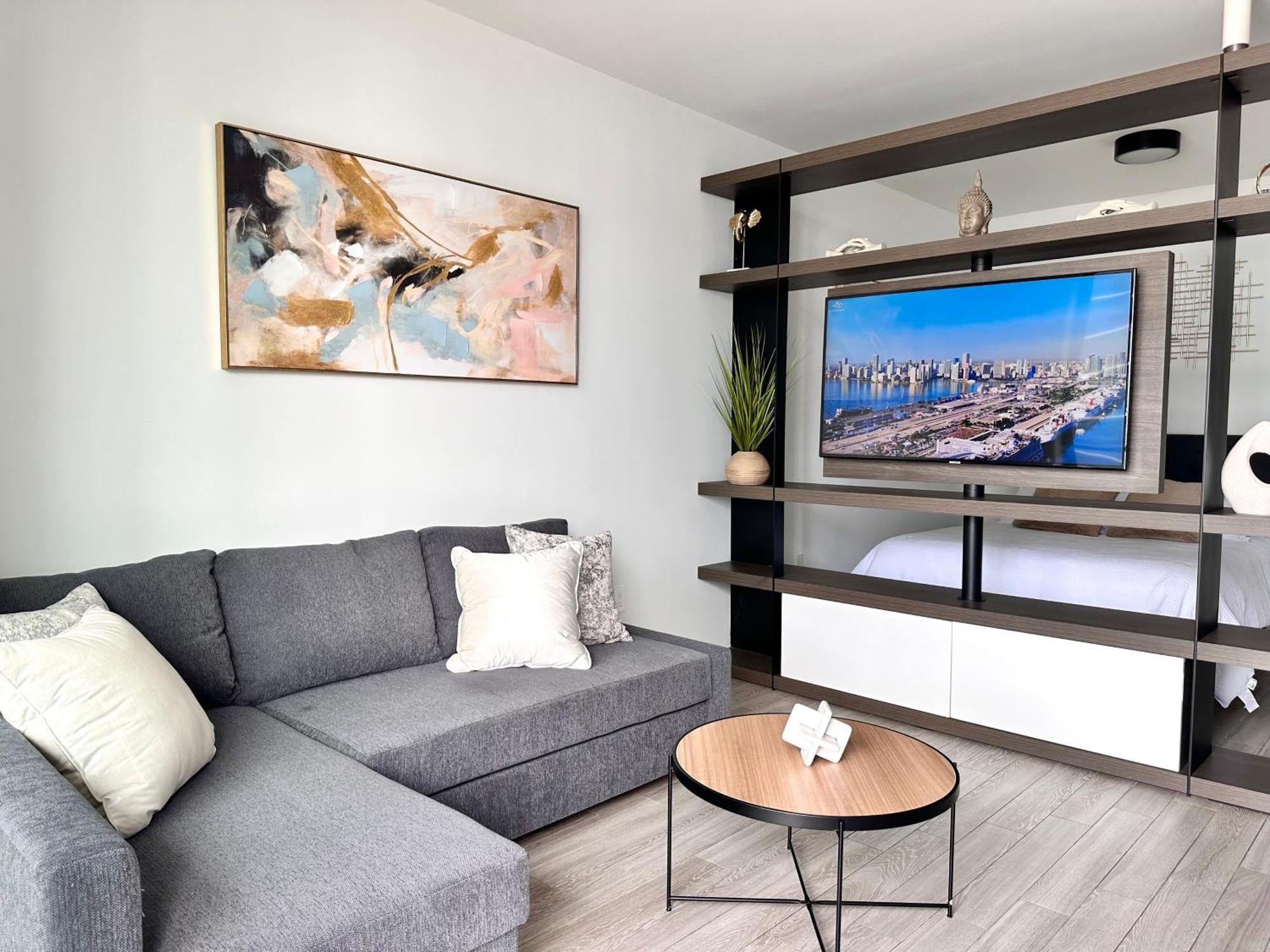 Appartement Luxury Loft - Free Parking - Ocean View - Brickell Downtown à Miami Chambre photo