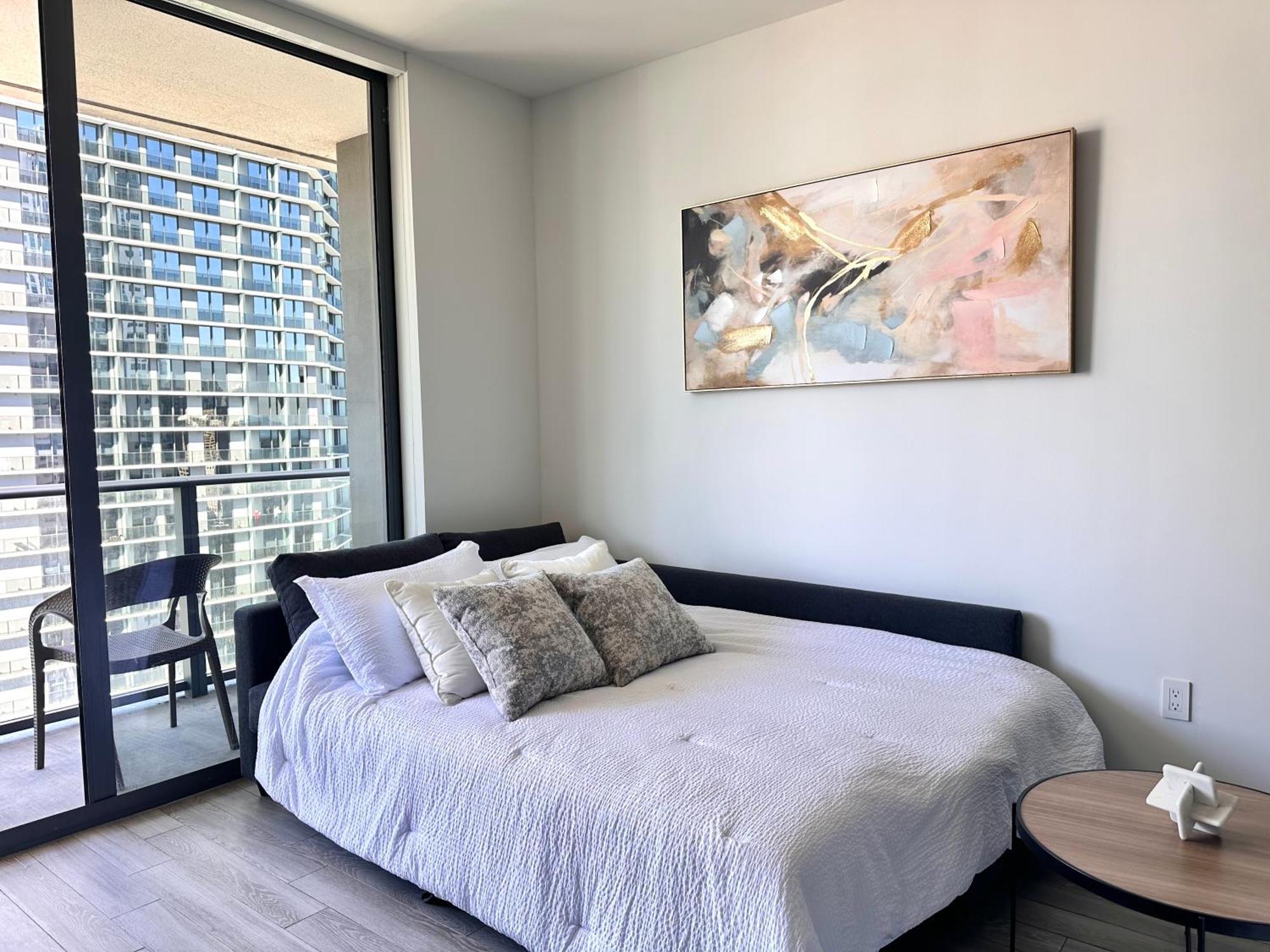 Appartement Luxury Loft - Free Parking - Ocean View - Brickell Downtown à Miami Chambre photo